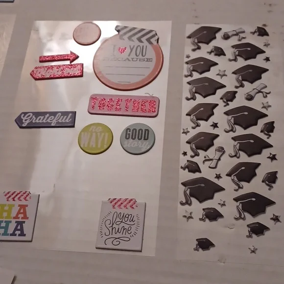 4/$60 Colorful Scrapbook Sticker Set - Incomplete - Picture 9 of 12